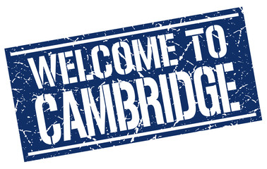 welcome to Cambridge stamp