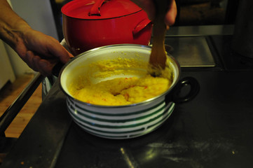 sterz oder polenta