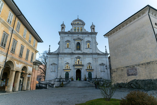 Ancient church of mount Varallo, Italy