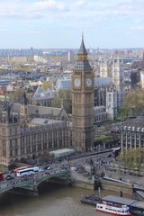 Fototapeta premium Beautiful London seen during a city tour along thames river and famous architecture