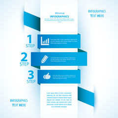 Modern soft color Design template , can be used for infographics