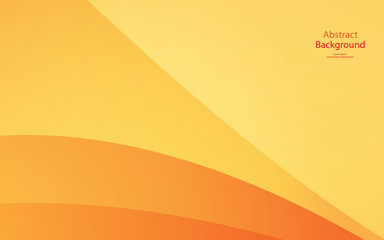 Warm tone and Orange color background abstract art vector
