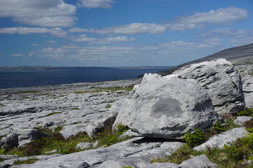 The Burren national park in Ireland