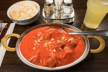 Chicken tikka butter masala