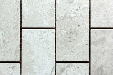 white marble from squares