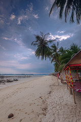 Wonderful beach  at  batam bintan indonesia