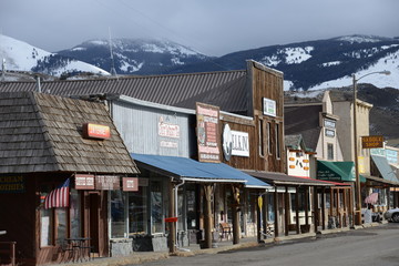 West American village