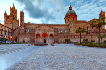 Fototapeta premium Palermo Cathedral. Sicily.