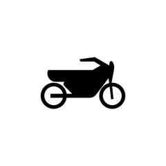 Motorcycle icon. Transportation icon