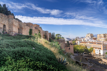 Fototapeta na wymiar Malaga Roman theater