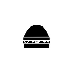 Hamburger icon. Fastfood sign