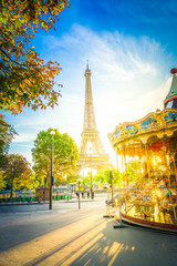 eiffel tour and from Trocadero, Paris