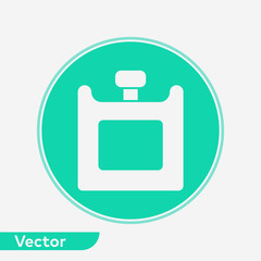 Perfume vector icon sign symbol