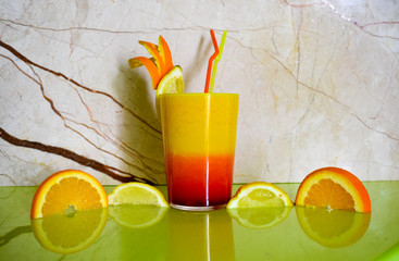 TEQUILA SUNRISE COCKTAIL