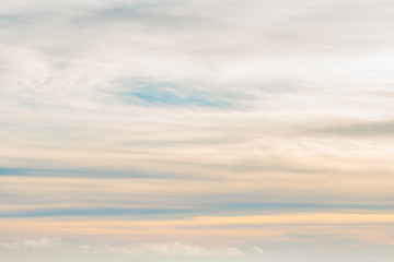 sky with clouds