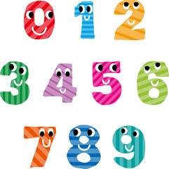 かわいい数字フォント