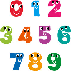 かわいい数字フォント
