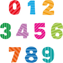 かわいい数字フォント