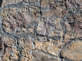 Old stone wall. Texture and Background