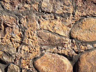 Old stone wall. Texture and Background