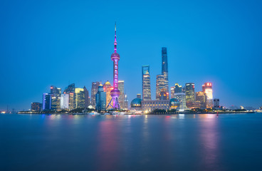 Obraz premium Shanghai & Lights