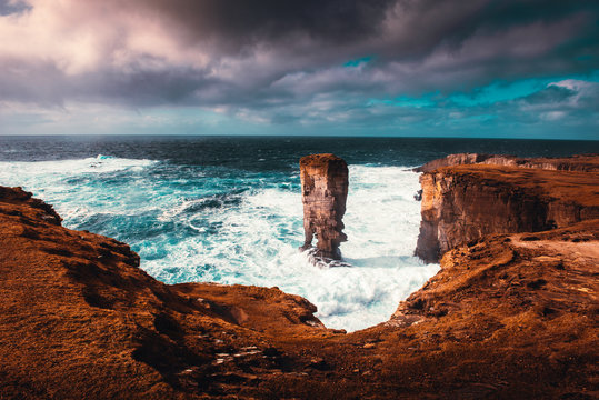 Yesnaby cliffs - Orkney Islands, Scotland