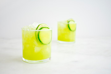 Cucumber Lime Cocktails