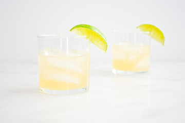 Ginger Lime Cocktails
