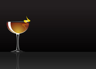 Official cocktail icon, The Unforgettable Between the Sheets