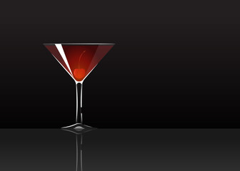 Official cocktail icon, The Unforgettable Manhattan