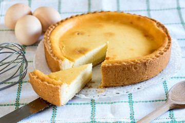 Tasty cheesecake home made