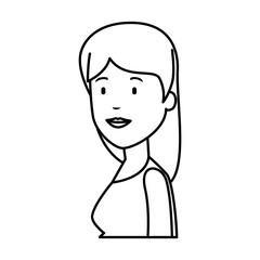 beautiful woman avatar character