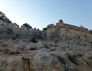 Fototapeta na wymiar Fort in Rethymno