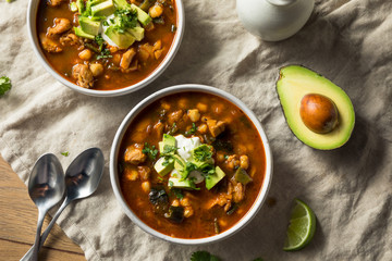 Homemade Mexican Pozole Soup