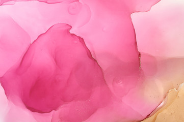  Abstract colorful background, wallpaper. Mixing acrylic paints. Modern art. Marble texture. Alcohol ink colors  translucent