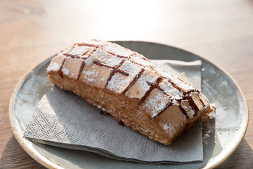 Mixed croissants on the table
