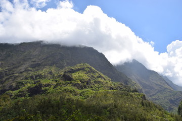 Fototapeta na wymiar Cilaos, La Réunion