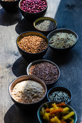 Organic food concept