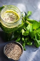 Organic food concept