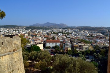 Fototapeta na wymiar View of Rethymno