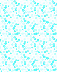 Bubbles seamless pattern
