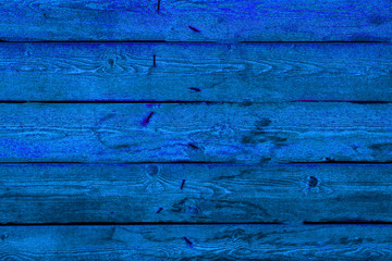 фон текстура деревянная стена синего цвета