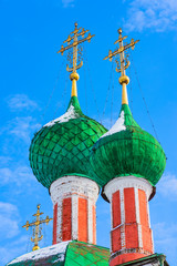 Gold ring of Russia. Church of St. Prince Alexander Nevsky beginning of the 18th century in...