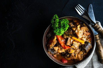 Georgian cuisine concept