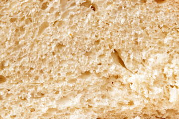 Handmade yeast-free bread texture