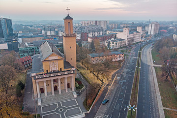 The city of Lodz, Poland	