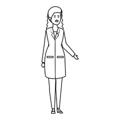 professional female doctor avatar character