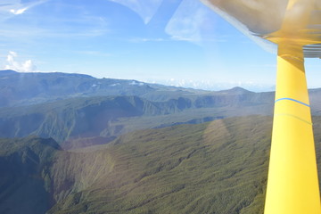 La réunion vue du ciel