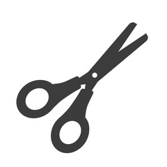 scissors vector icon in modern flat style isolated. scissors support is good for your web design.