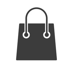 Bag vector icon in modern flat style isolated. Bag can support is good for your web design.